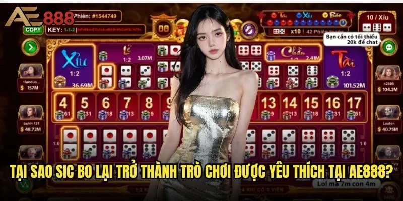 Cược Sic Bo ae888 có những loại cược nào đáng chơi nhất? 1 Tại sao Sic Bo lại trở thành trò chơi được yêu thích tại ae888?